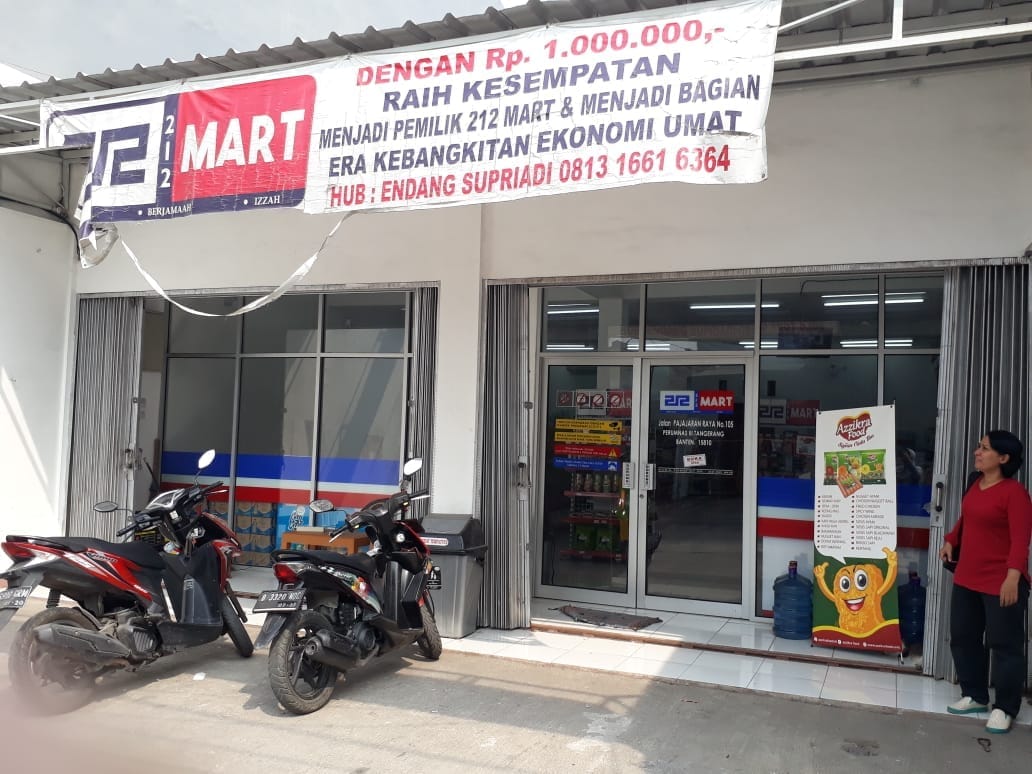 212 Mart di Tangerang Dirampok Kawanan Pria Bersenjata