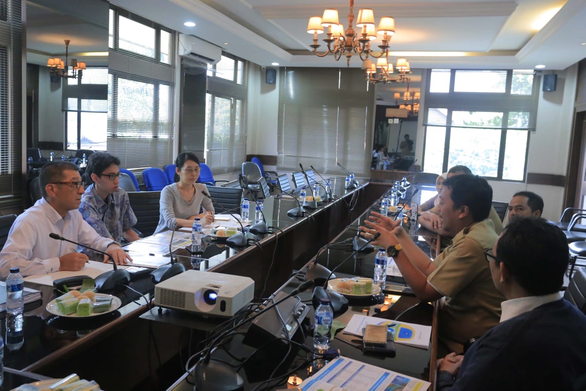 Kota Tangerang Jajaki Kerjasama Pengolahan Air Baku Dengan Jepang