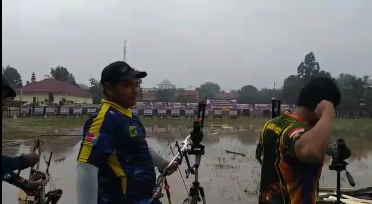 Venue Cabor Panahan Porprov Banten Kebanjiran