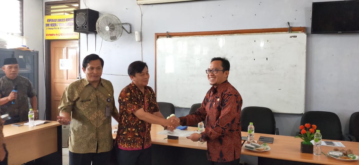 Asep Riskanda Resmi Menjadi PLT SMKN 7 Tangerang