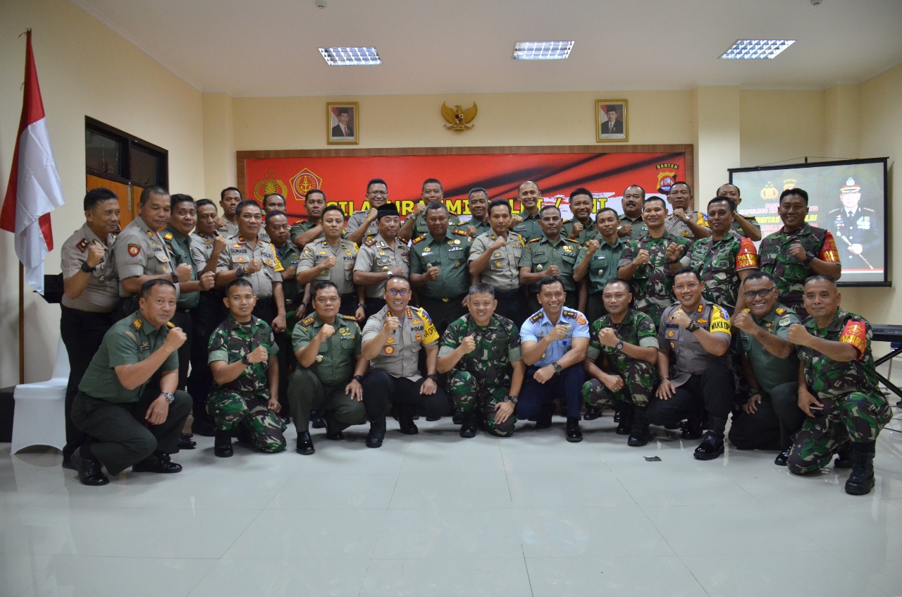 Perwira TNI-Polri di Kabupaten Tangerang Sinergi Sukseskan Pemilu 2019