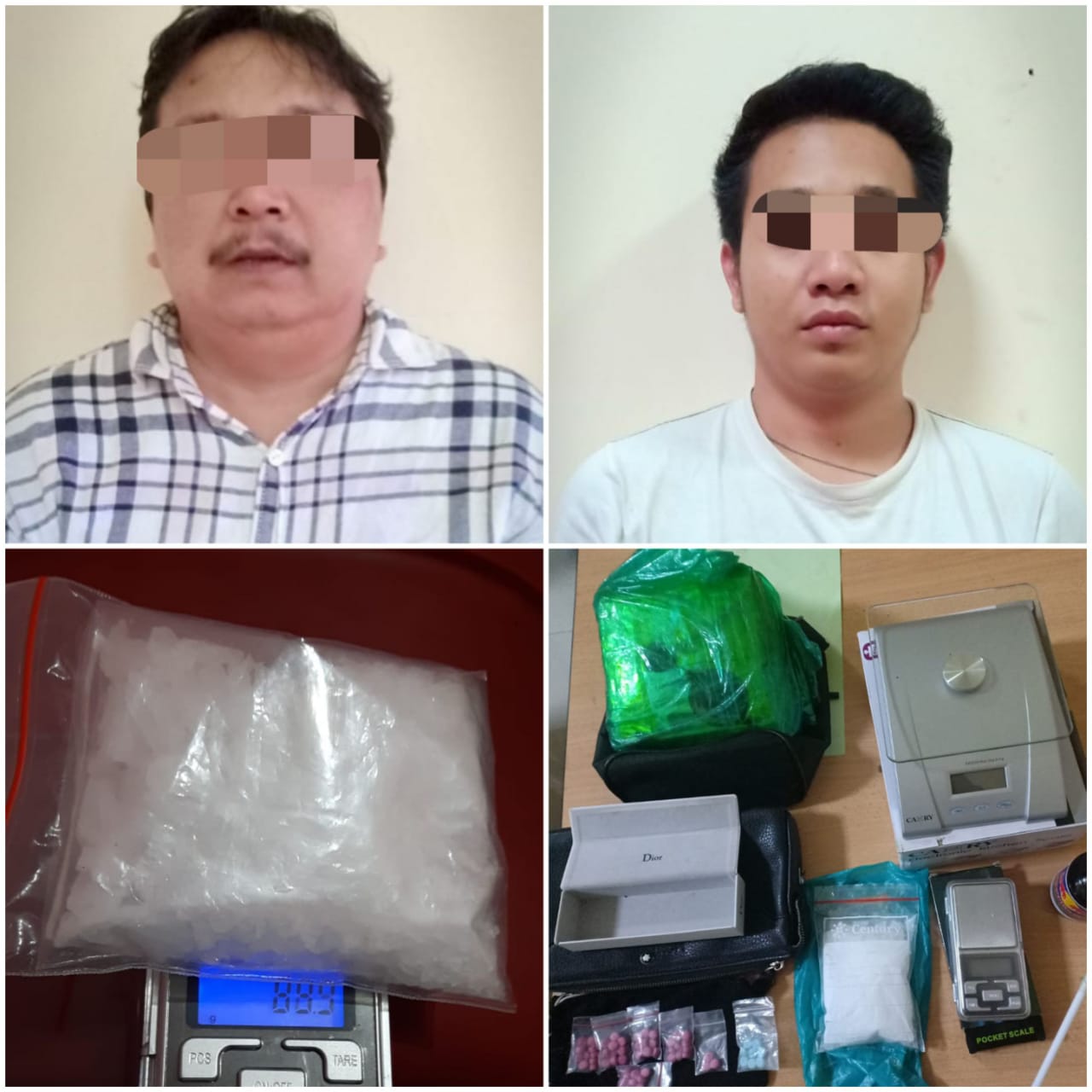 Polresta Tangerang Gagalkan Peredaran Sabu 1 Kilogram