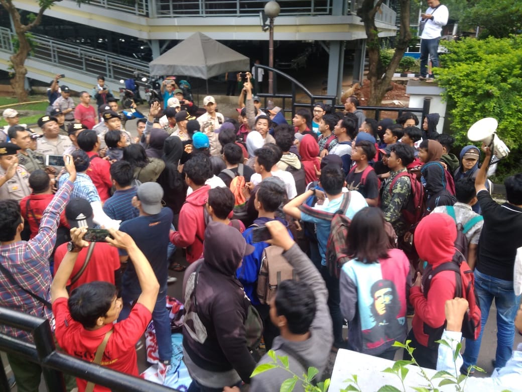 Usai Jahit Mulut, Mahasiswa Kembali Gelar Aksi Tentang Kesehatan