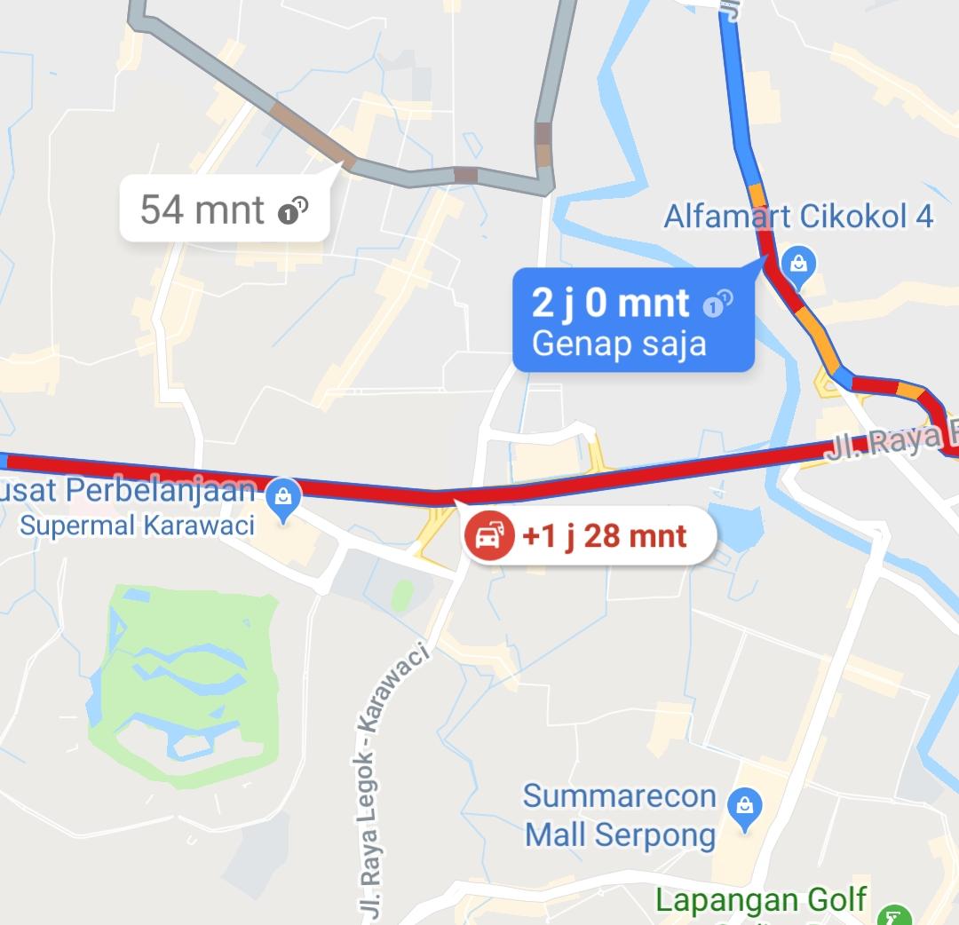 Truk Tersangkut di JPO, Macet di Tol Tangerang – Merak Belum Teratasi
