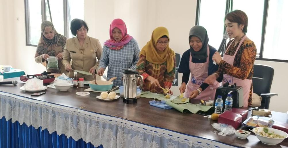 Lakukan Sosialisasi Sadar Gizi, Dinkes: Kedaung Wetan Zona Merah