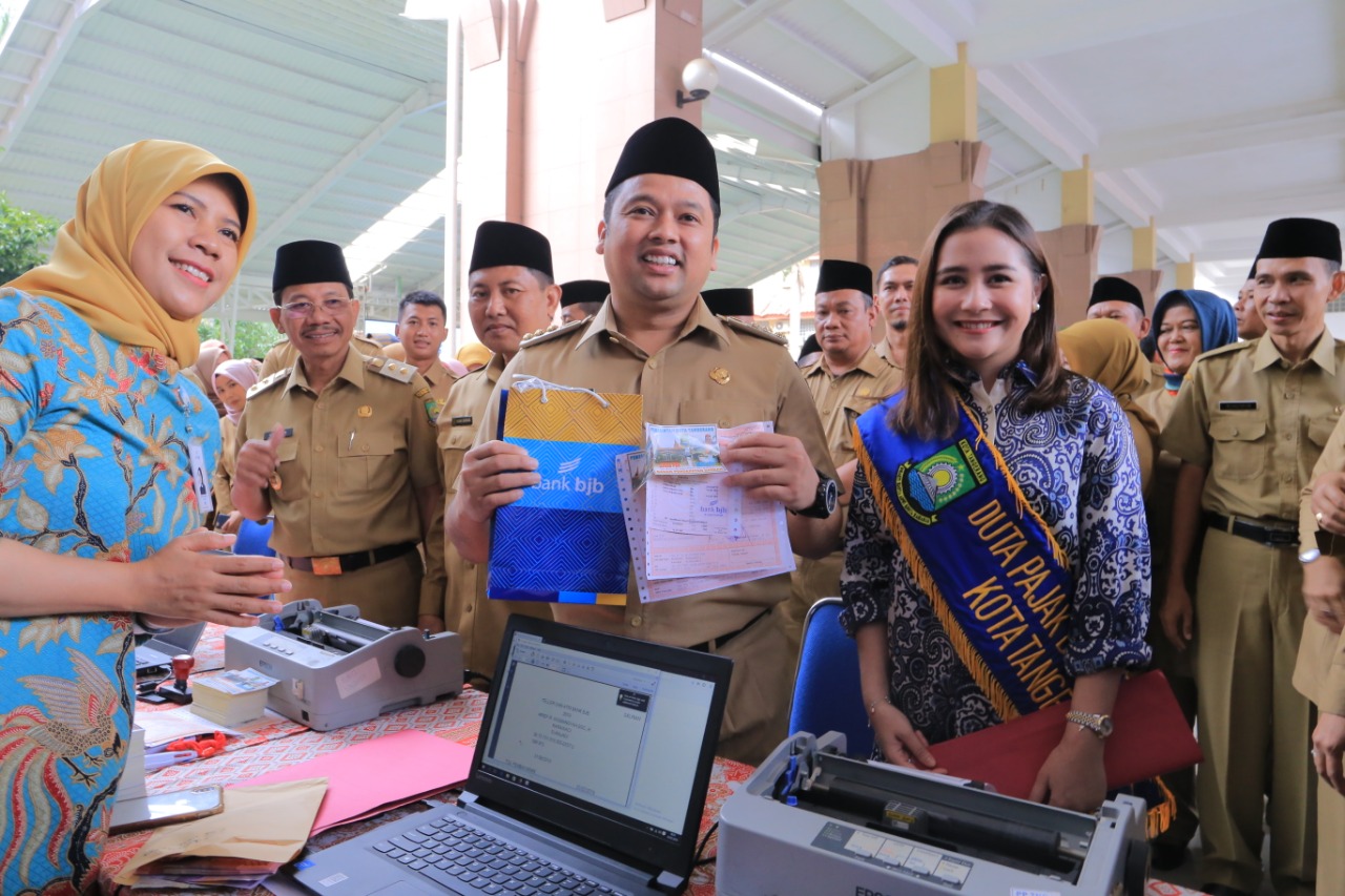 Prilly Latuconsina Jadi Duta Pajak di Kota Tangerang