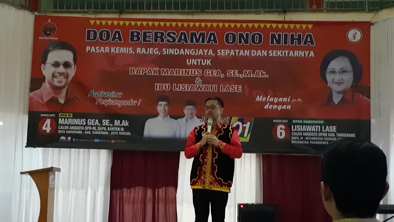 Didoakan Ono Niha, Begini Kata Marinus Gea
