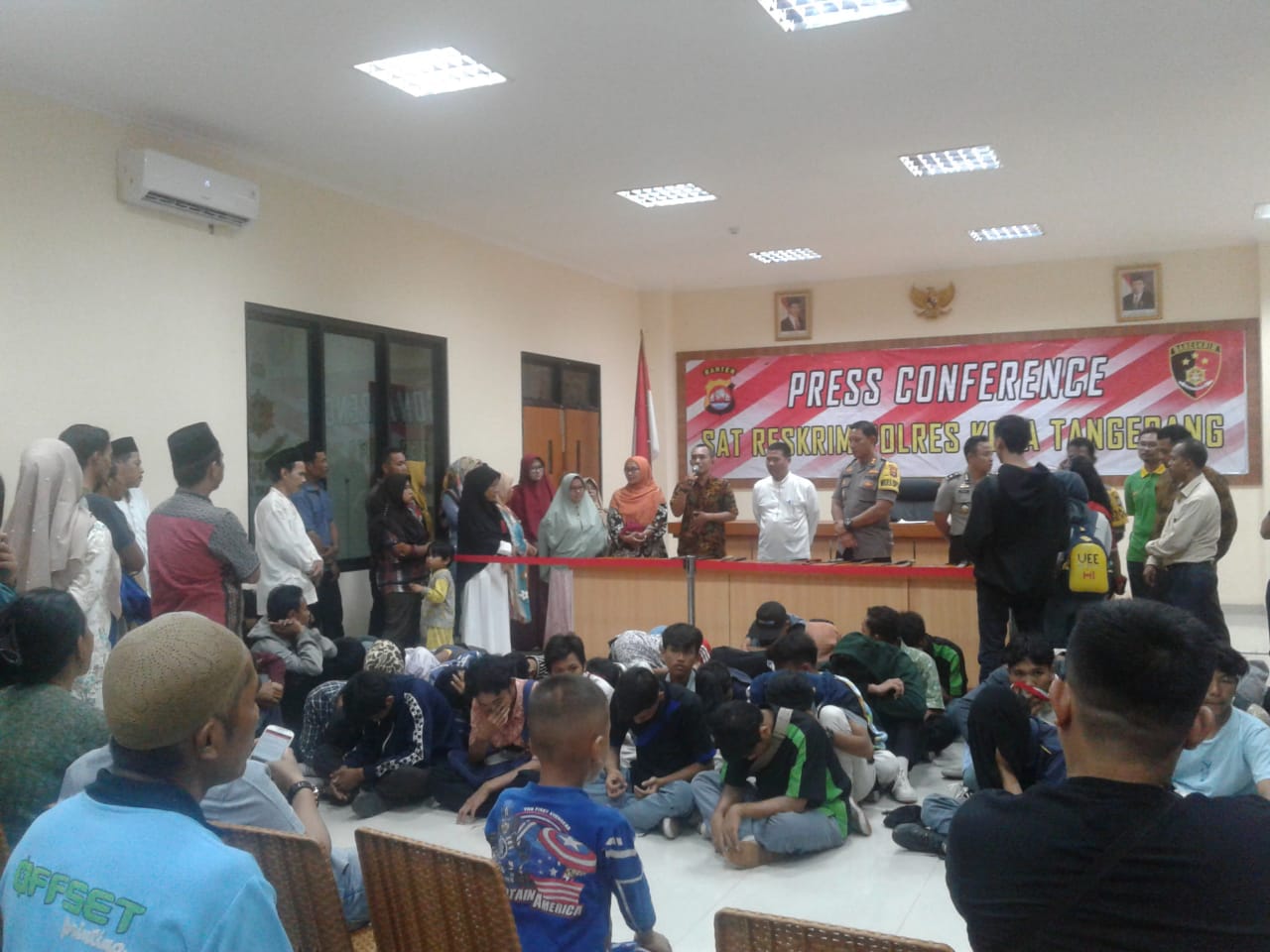 Hendak Tawuran, Ratusan Pelajar Diamankan Polisi