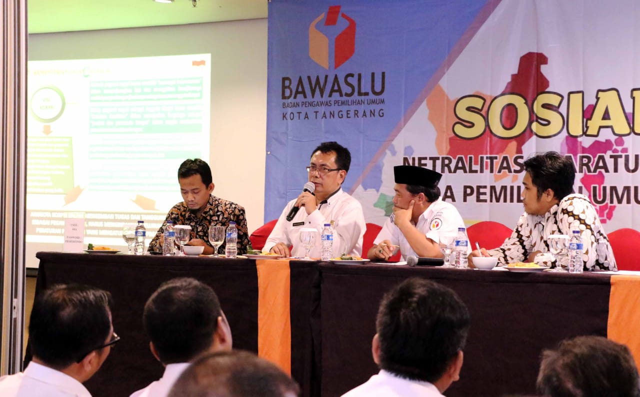 Sekda Kota Tangerang Ingatkan Netralitas ASN pada Pemilu