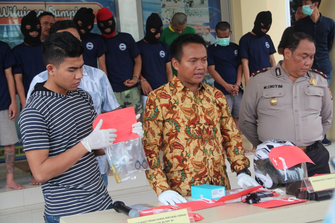 Sebulan, Polres Lebak Tangkap 11 Pelaku Kejahatan