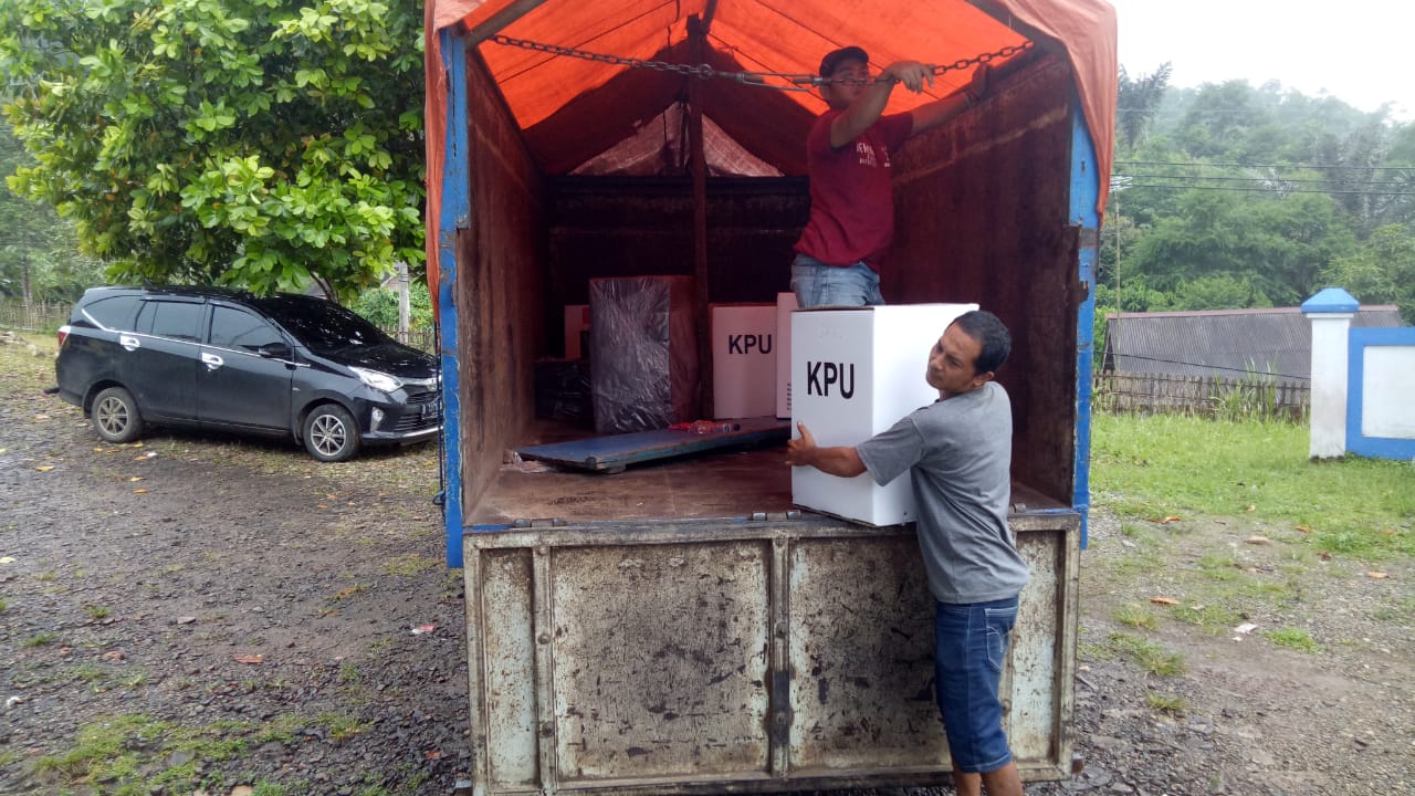 KPU Lebak Mulai Distribusikan Logistik Pemilu