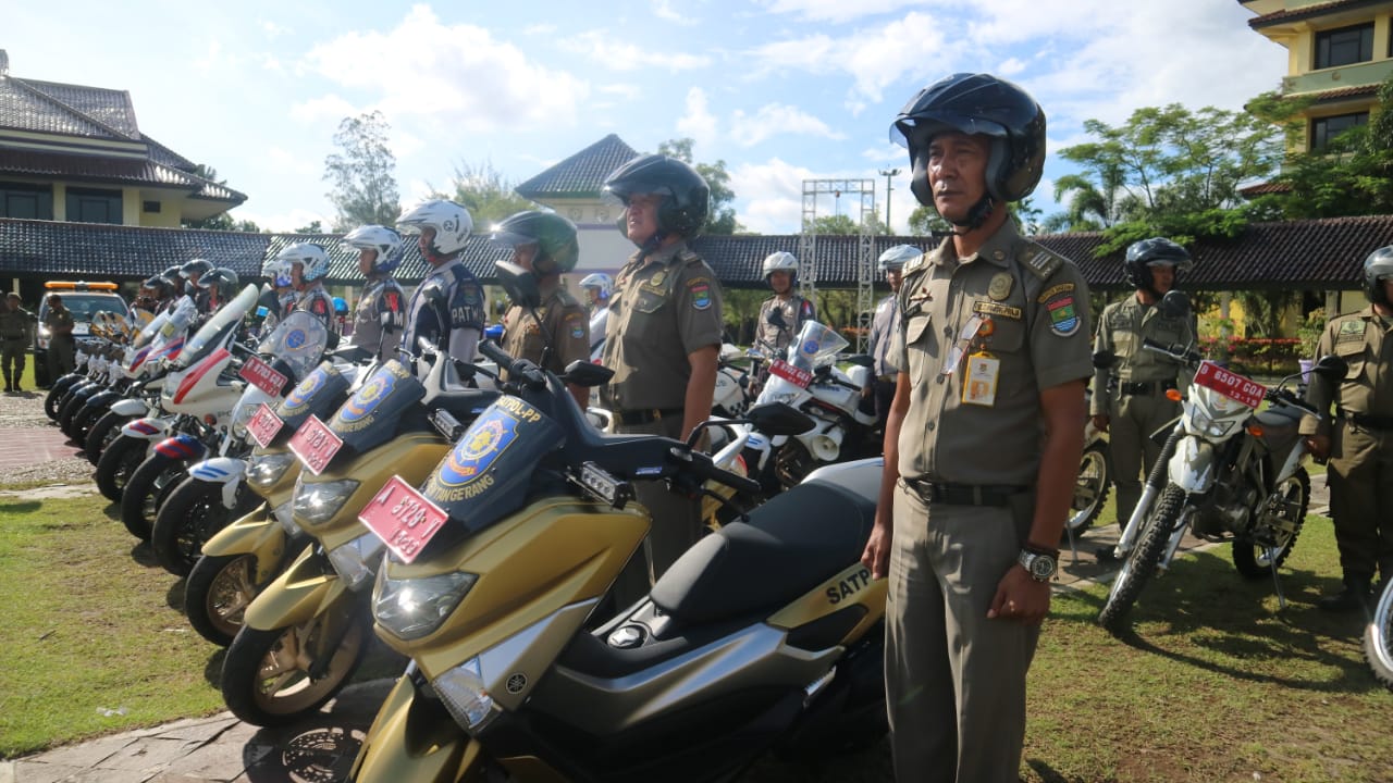 Personel kepolisian, TNI dan pemerintah daerah bakal intens melakukan razia jelang Pemilu 2019.(don)