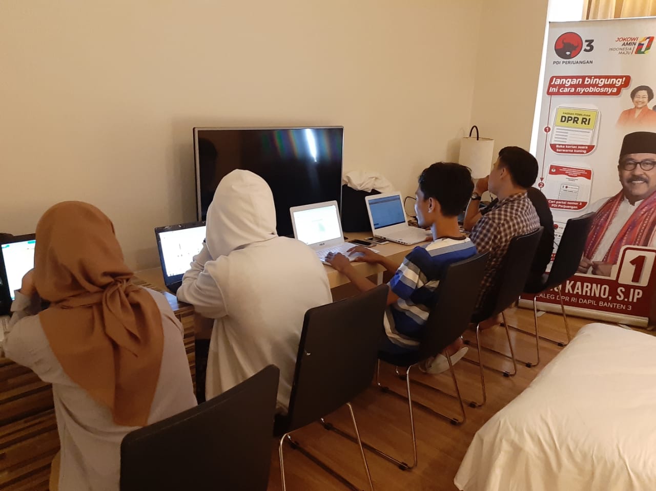 Jaga Suara Jokowi – Ma’ruf, Rano Karno Bentuk Kamar Hitung
