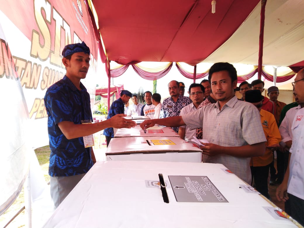 Simulasi Pemungutan Suara di Lebak, KPU Berharap KPPS Paham Tugas