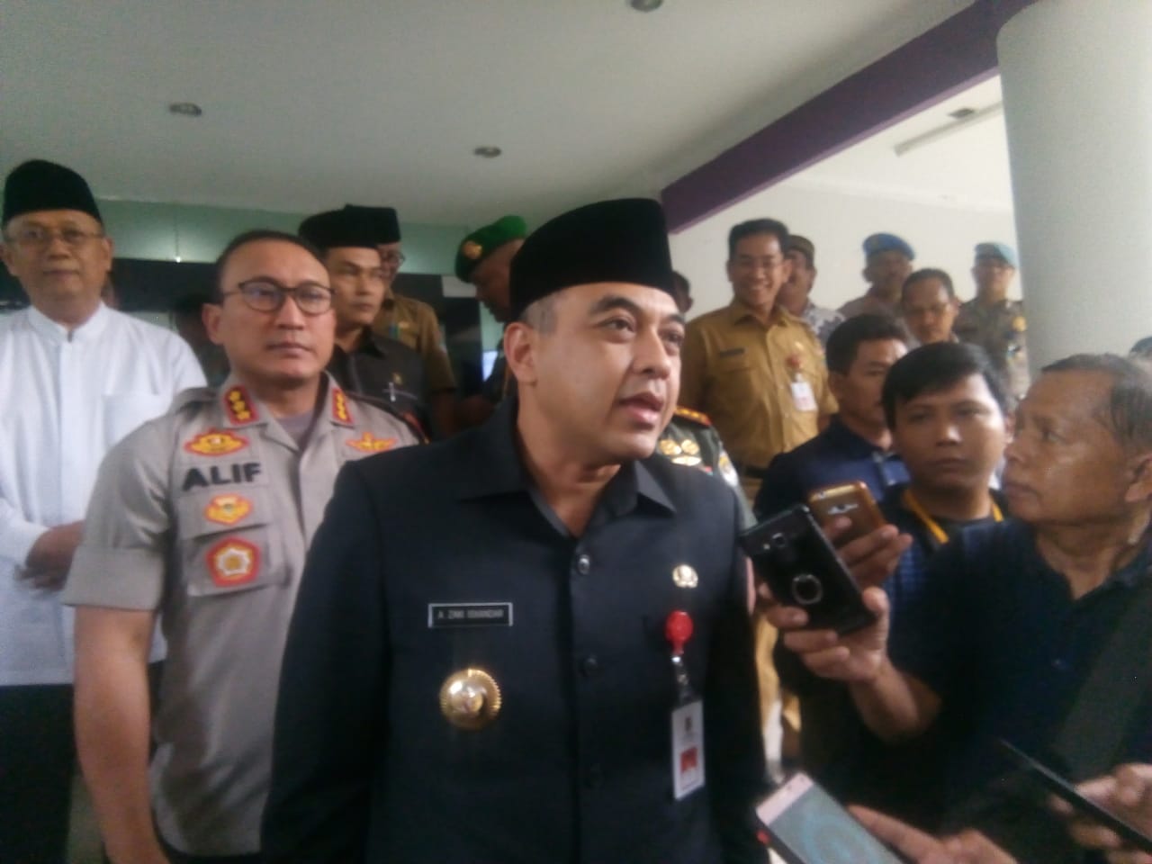 Bupati Tangerang Ahmed Zaki Iskandar.(don)