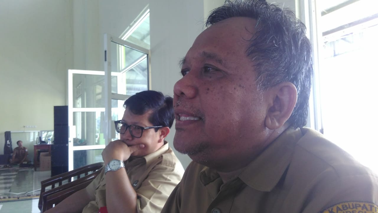 Instruktur Inspektorat Pandeglang, Dais Iskandar.(aep)