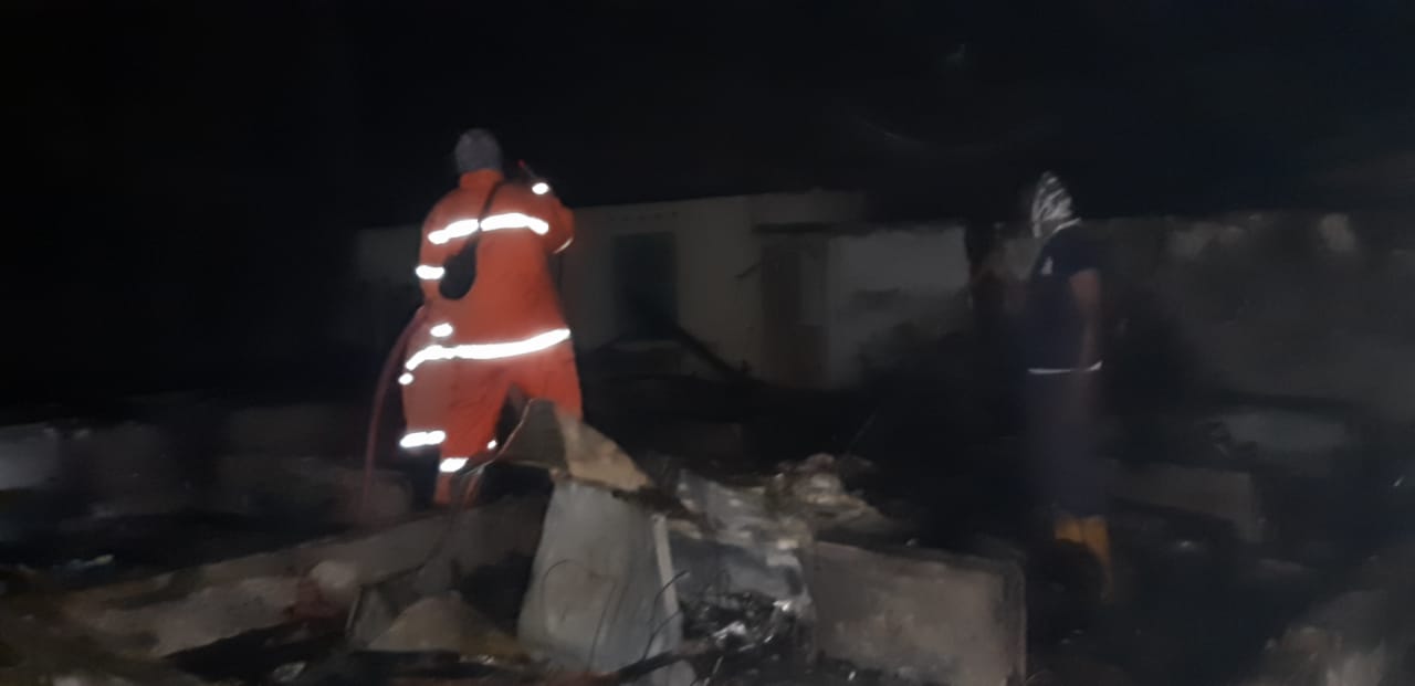 8 Rumah Bedeng di Malingping Lebak Dilahap Api, 1 Orang Alami Luka Bakar