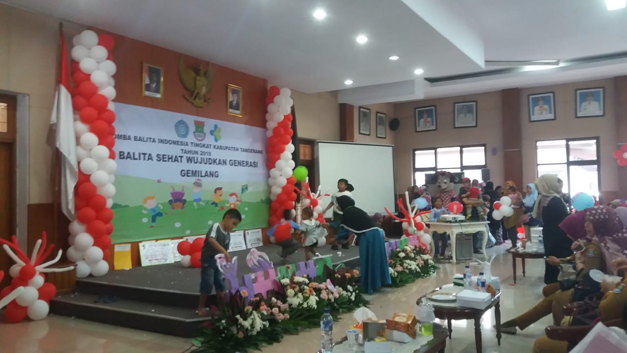 Lomba Balita Sehat, Pemkab Tangerang Berharap Angka Stunting Dapat Ditekan