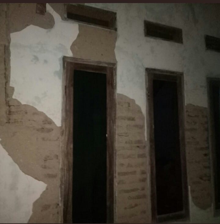 Rumah Warga Pandeglang Rusak Diguncang Gempa