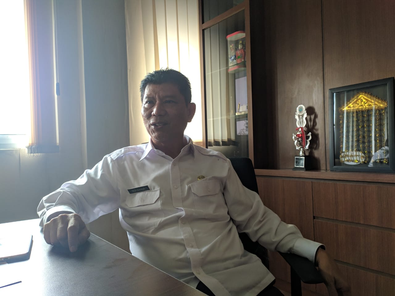 Kepala DLH Kota Tangerang, Dedi Suhada.(ayip)