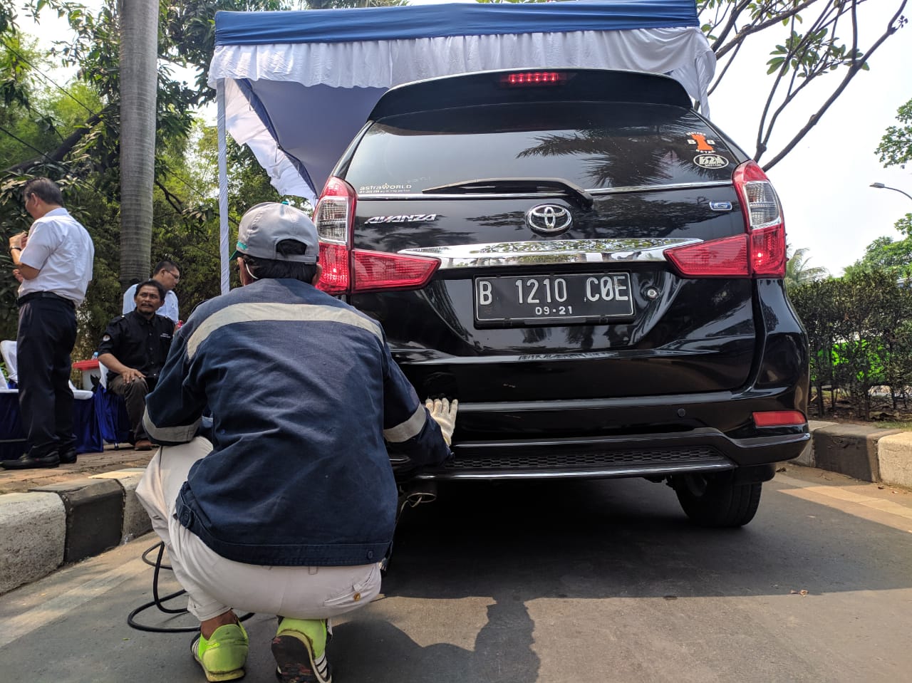 Ratusan Kendaraan Tak Lulus Uji Emisi