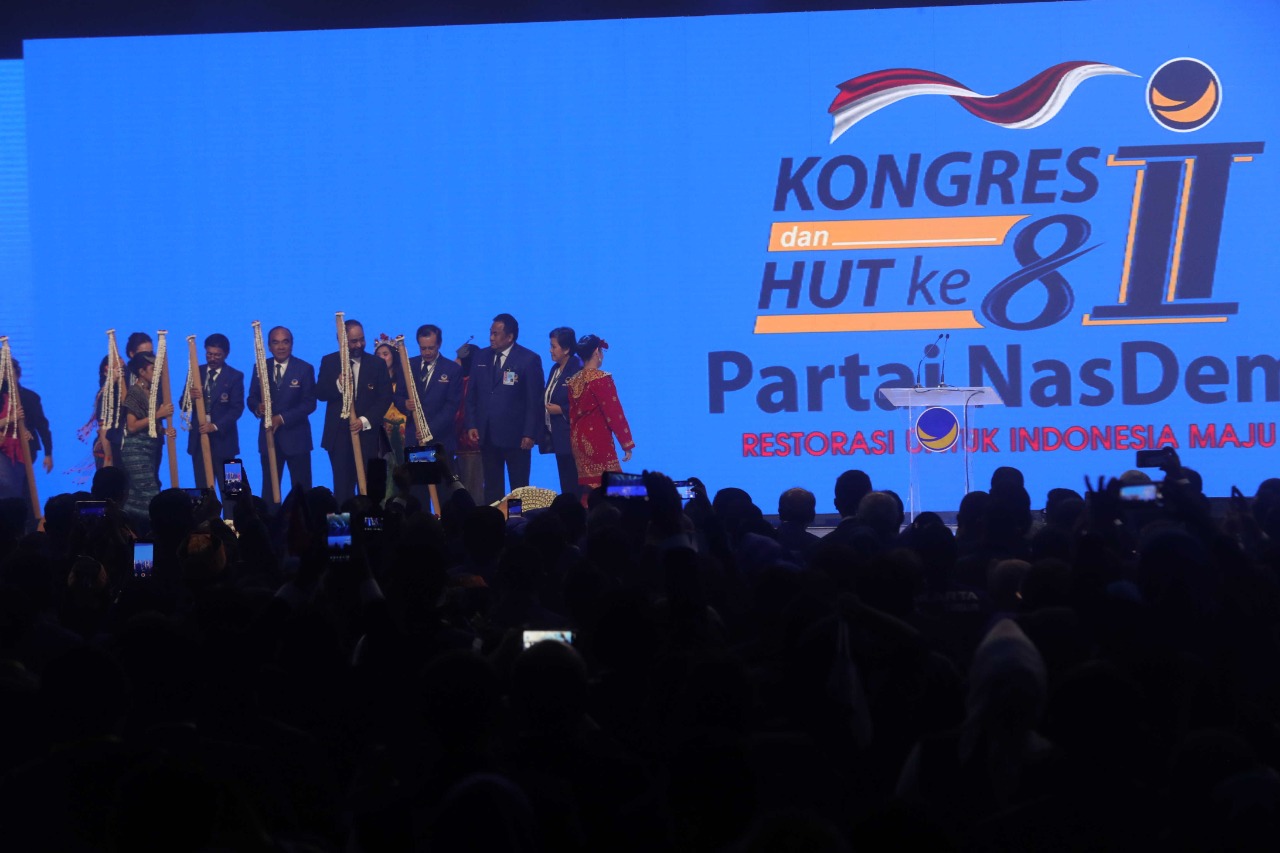 Tepat di HUT Partai, Nasdem Deklarasi Koalisi Perubahan