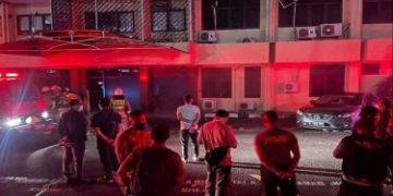 Gedung Bareskrim Polri Kebakaran