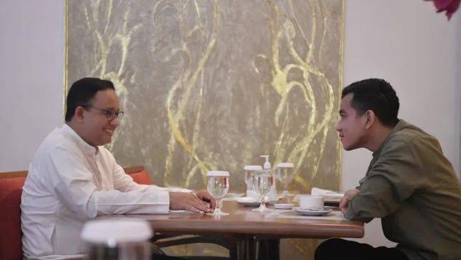 Anis Baswedan dan Gibran Rakabuming