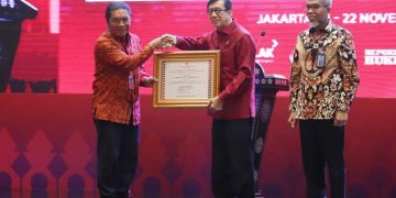Kemenkumham Beri Penghargaan Pendaftaran Hak Kekayaan Intelektual kepada Pemprov Banten