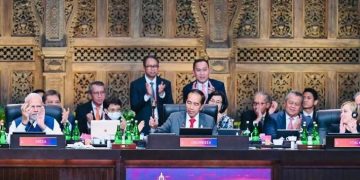 Presiden Joko Widodo saat G20 di Bali