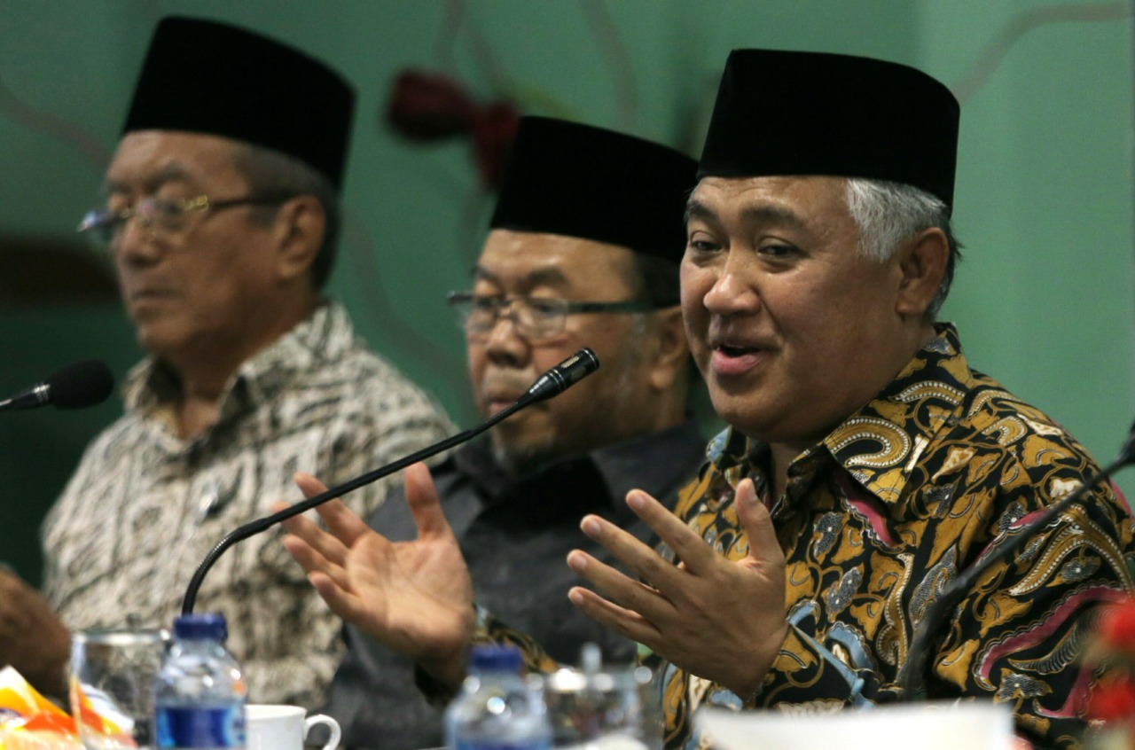 Kontroversi LD PBNU, Din Syamsudin: Jangan Memutlakkan Pemahaman