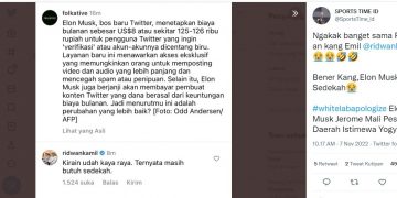 Ridwan Kamil Sindiri Elon Musk Tarik Tarif Akun Centang Biru Twitter