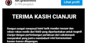 Terjadi Banyak Pungli Dan Aksi Intoleran, Relawan Penanganan Korban Gempa Cianjur Tarik Diri