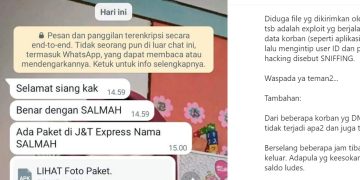 Unggahan Korban Penipuan