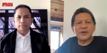 Rocky Gerung (kanan) Youtube Rocky Gerung Official/Tangkapan Layar
