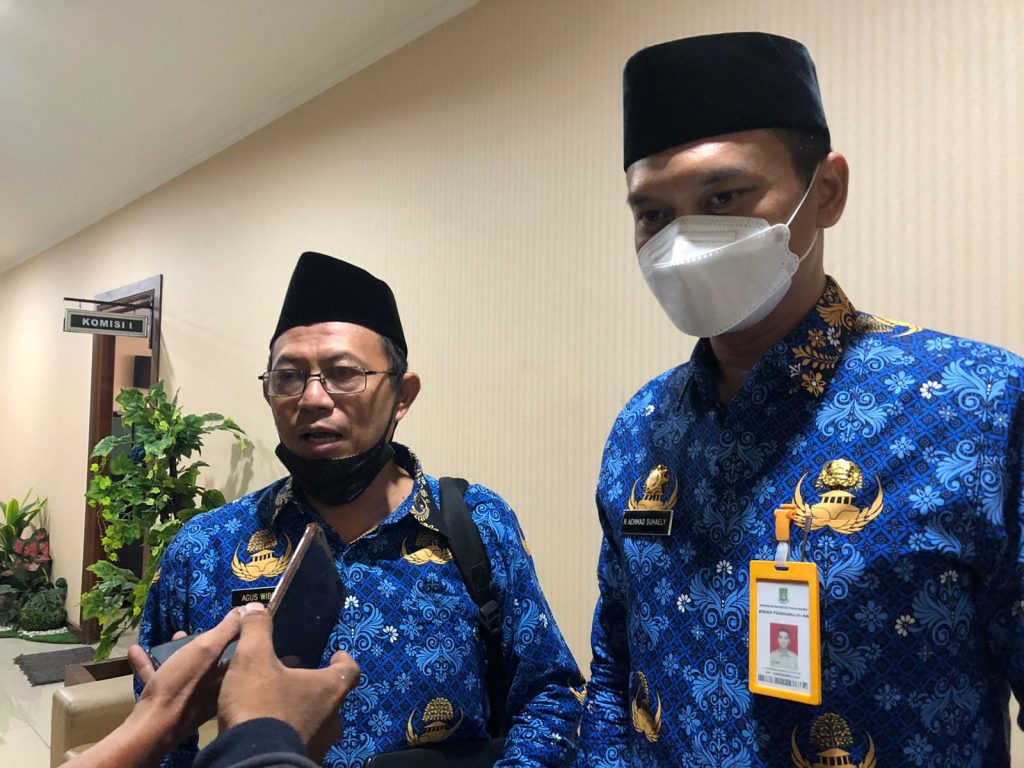Foto : Kepada Dishub Kota Tangerang, Achmad Suhaely (Maya/Suara Nusantara)