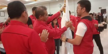 Pelantikan Marinus Gea sebagai ketua DPD TMP Banten