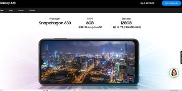 Sumber Foto situs penjualan samsung.com
