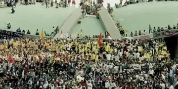 Aktivis 98 saat duduki gedung DPR MPR (Dok Ist)