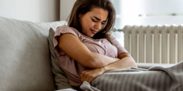 Ilustrasi nyeri otot perut (iStockphoto)