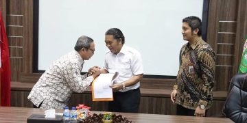 Kunjungan Komite Nasional Ekonomi dan Keuangan Syariah (KNEKS) ke Pemprov Banten untuk memastikan kesiapan pemprov dalam mengembangkan potensi industri halal.(ist)