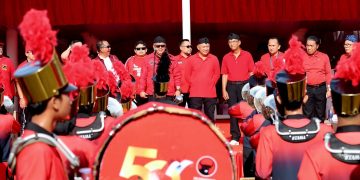 Semarakkan HUT Partai dan Bu Mega, PDIP Gelar Aksi Bersih dan Olahraga Sehat di Lebak