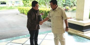 Pertemuan Erick Thohir dan Prabowo Subianto (Foto Tim Prabowo)