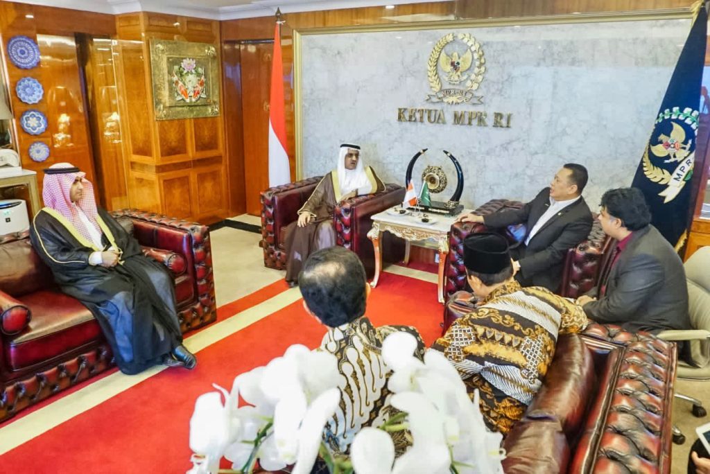Pertemuan Bamsoet dengan Duta Besar Arab Saudi (Foto. Ist)