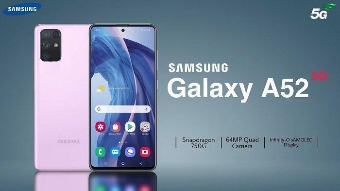 Galaxy A52s 5G (tangkapan layar)