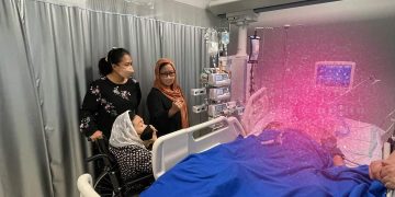 David saat sedang dalam perawatan (Dok.Ist)