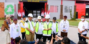 Presiden Jokowi saat kunjungan kerja di Bali, Senin 13 Maret 2023 (Foto: BPMI Setpres)