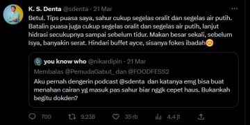 tweet @sdenta/tangkapan layar