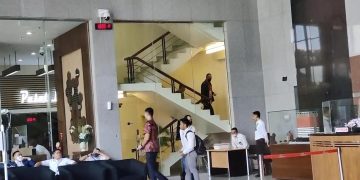 SS Rafael jalano pemeriksaan perdana sebagao tersangka / Istimewa