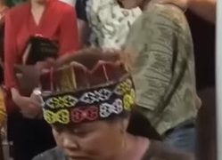 Jendral Andika saat ketempat Ida Dayak (Youtube War Kuy/tangkapan layar)